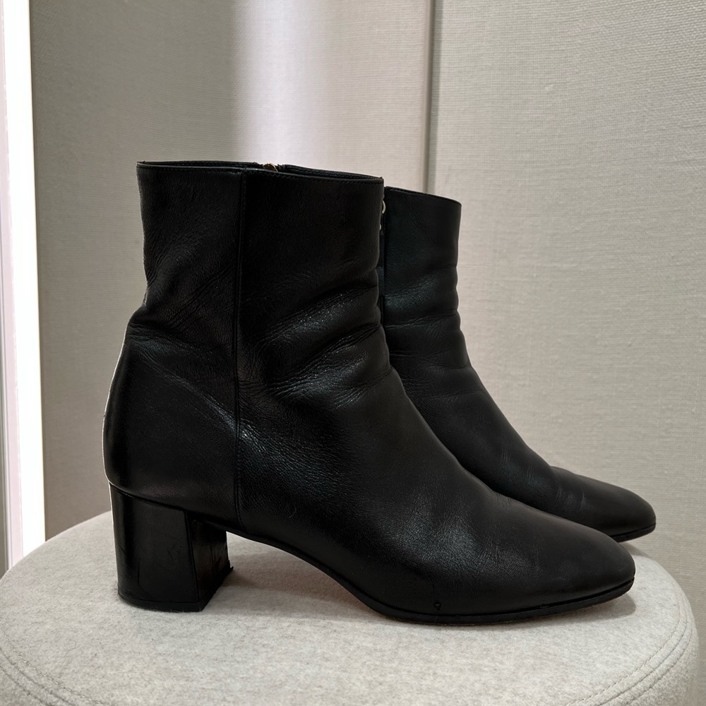 M. Gemi Corsa boot in Black Nappa Leather